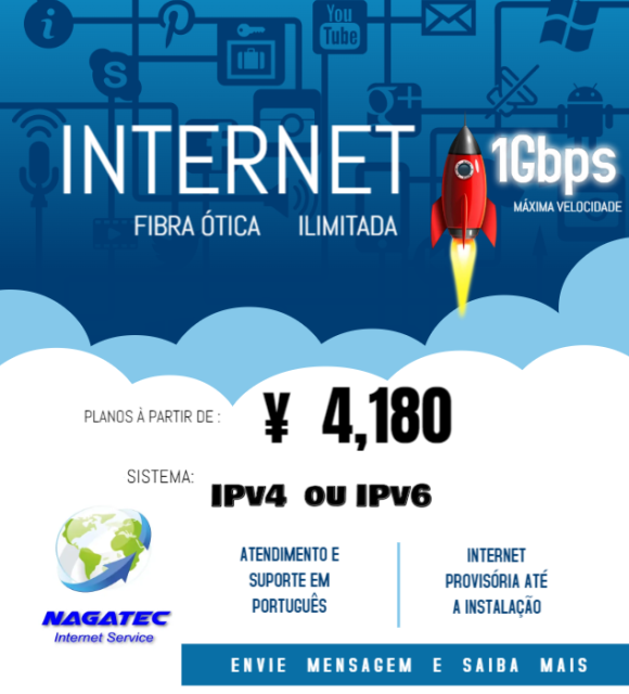 Internet Fibra Ótica