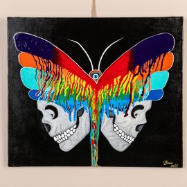 Quadro Dupla Fase Astral - Ligia Dozono