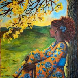 Quadro Gueixa brasileira - Adriana Yatie Fugiwara