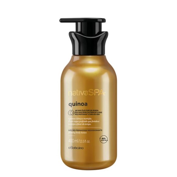O Boticário Nativa SPA Loção Firmadora Desodorante Quinoa 400ml