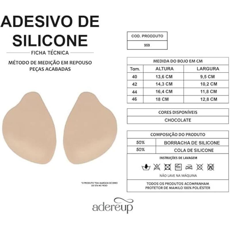 959 - ADEREUP Sutiã Adesivo Invisível