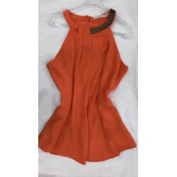 003000802 - TIGRARA BLUSA CAVA AMERICANA LARANJA