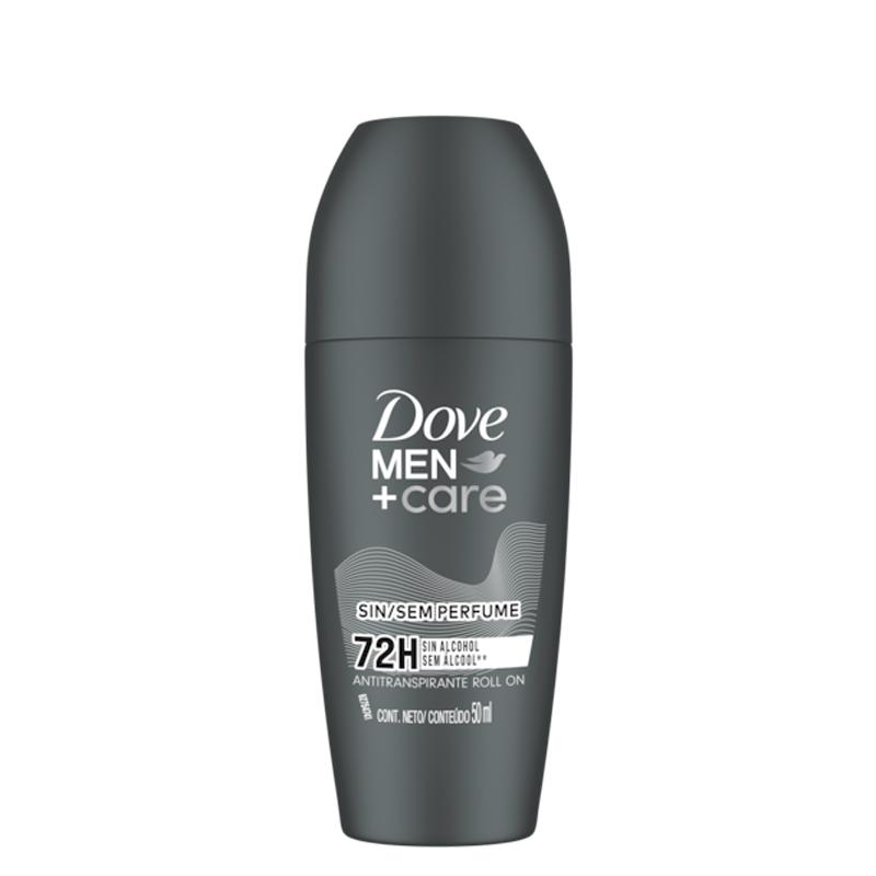 Dove Men Care Sem Perfume Desodorante Antitranspirante Roll-on 50ml