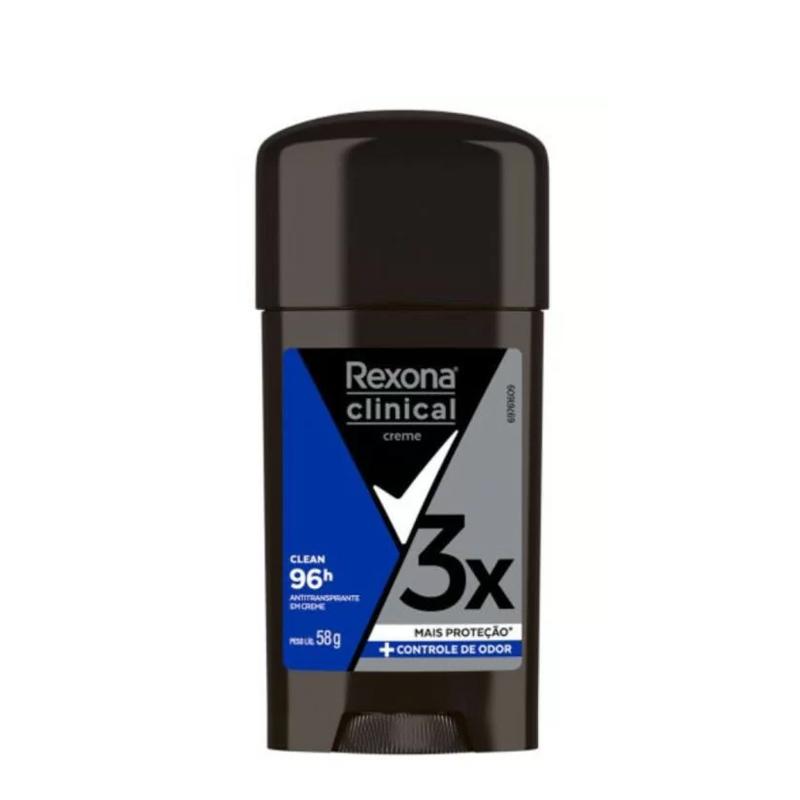 Rexona Clinical Clean Men Desodorante Antitranspirante Masculino 58g